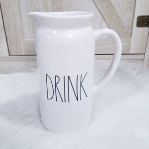 NWT Rae Dunn DRINK Pitcher LL